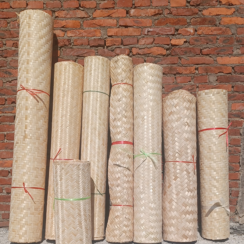 Exquisitely Handwoven Bamboo Mat Made of 8mm Bamboo Splints - Puyuan Bamboo